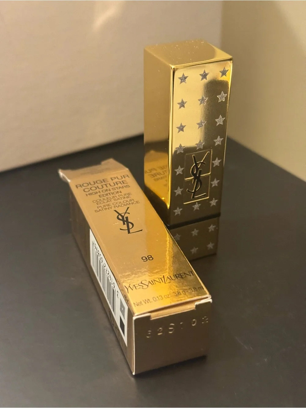 MINT BNIB YSL Rouge Pur Couture High On Stars 98 Rosewood Star - Collector